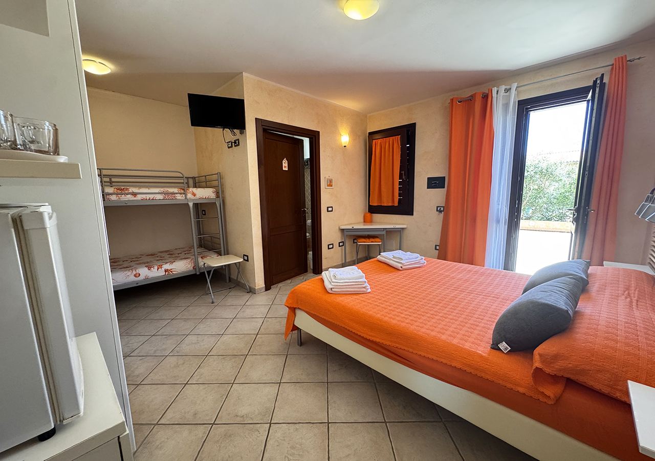 Camera quadrupla B&B Crisalide La Maddalena