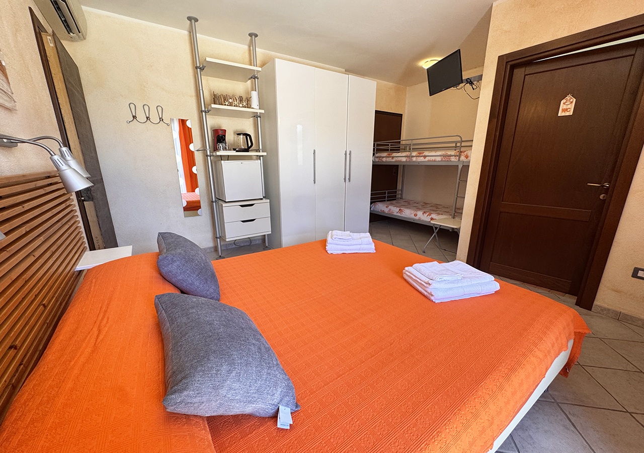 Camera B&B Crisalide La Maddalena per famiglie e piccoli gruppi